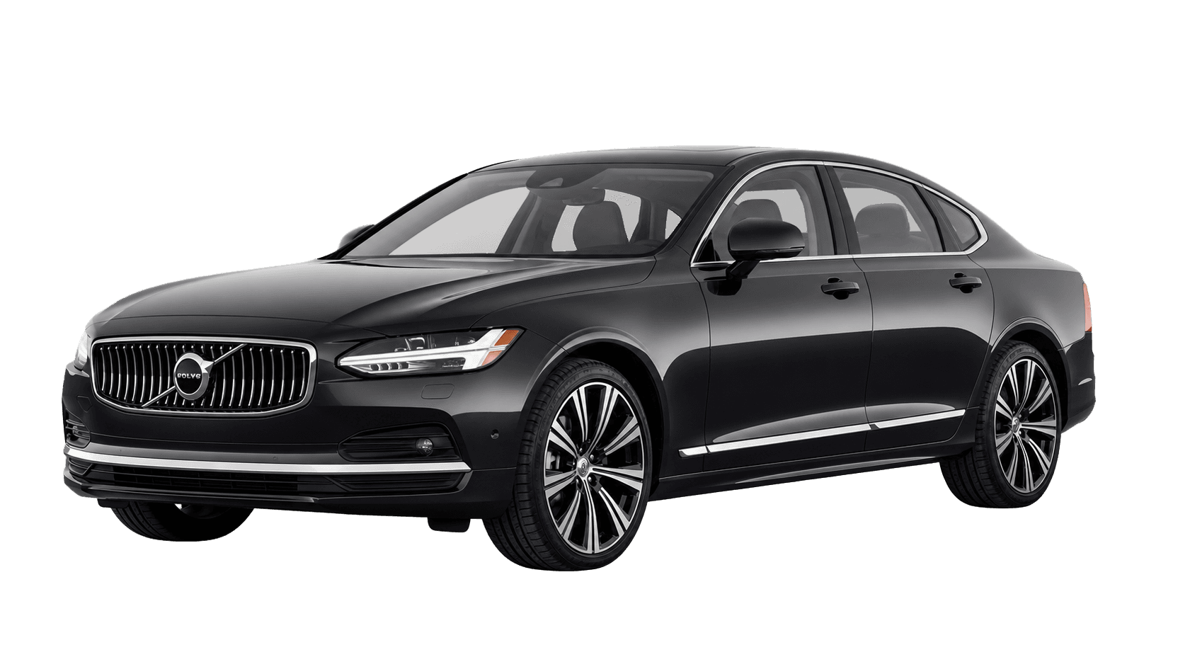 Volvo S90 airport transfer vehicle